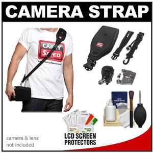 Carry Speed CS-PRO Camera Strap with Under Arm & Wrist Strap with Cleaning & Accessory Kit - Digital Cameras and Accessories - Hip Lens.com