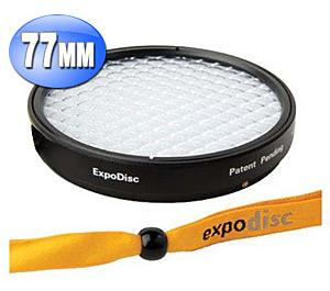 ExpoDisc 77mm Professional Digital White Balance Filter - Portrait - Digital Cameras and Accessories - Hip Lens.com
