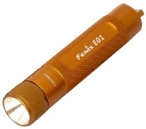 Fenix E01 LED Waterproof Mini Torch Flashlight (Gold) - Digital Cameras and Accessories - Hip Lens.com