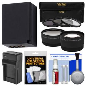Essentials Bundle for Fuji X-A2 X-E2 X-E2S X-M1 X-T1 X-T10 with 16-50mm 18-55mm Lens with NP-W126 Battery & Charger + 3 Filters + Tele/Wide Lens Kit Essentials Bundle for Fuji X-A2 X-E2 X-E2S X-M1 X-T1 X-T10 with 16-50mm 18-55mm Lens with NP-W126 Battery & Charger + 3 Filters + Tele/Wide Lens Kit