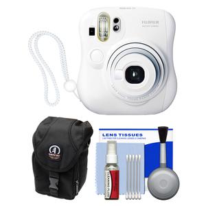 Fujifilm Instax Mini 25 Instant Film Camera (White) with Case + Kit Fujifilm Instax Mini 25 Instant Film Camera (White) with Case + Kit