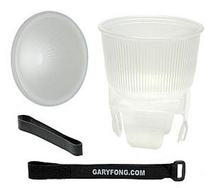 Gary Fong Lightsphere Flash Diffuser Universal (Clear) - Digital Cameras and Accessories - Hip Lens.com