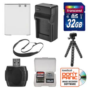 LI-90B/ LI-92B Battery & Charger + 32GB SD Card Tripod & Strap Essential Bundle for Olympus Stylus SH-1 SH-3 TOUGH TG-3 TG-4 LI-90B/ LI-92B Battery & Charger + 32GB SD Card Tripod & Strap Essential Bundle for Olympus Stylus SH-1 SH-3 TOUGH TG-3 TG-4