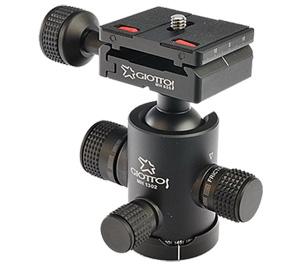 Giottos MH1302-655 Pro Series II Ball Head with Arca Swiss Quick Release Holds 13.2 Lbs - Digital Cameras and Accessories - Hip Lens.com