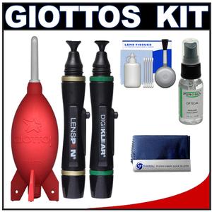 Giottos Rocket-Air Blower Professional AA1903 (Red) with Complete Cleaning Kit Giottos Rocket-Air Blower Professional AA1903 (Red) with Complete Cleaning Kit