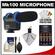 Hahnel Mk100 Uni-Directional Microphone for DSLR Cameras & Video Camcorders with (4) AAA Batteries & Charger + Cleaning Accessory Kit