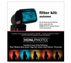 Honl Photo Autumn Color Correction Gel Filter Kit for Photo Speed System - Digital Cameras and Accessories - Hip Lens.com