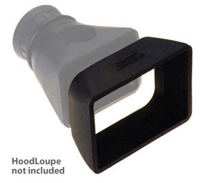 Hoodman HoodRiser 4" LCD Adapter for HoodLoupe 3.0 (HRS4) - Digital Cameras and Accessories - Hip Lens.com