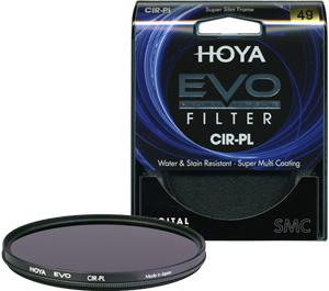 Hoya 49mm EVO SMC Circular Polarizer Super Multi-Coated Slim Frame Glass Filter Water & Stain Resistant - Digital Cameras and Accessories - Hip Lens.com