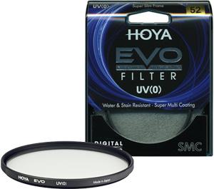 Hoya 52mm EVO SMC UV Super Multi-Coated Slim Frame Glass Filter Water & Stain Resistant - Digital Cameras and Accessories - Hip Lens.com