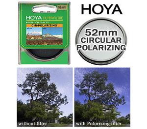 Hoya 52mm (G SERIES) Circular Polarizer PL CIR Filter - Digital Cameras and Accessories - Hip Lens.com