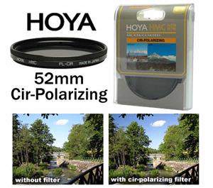 Hoya 52mm HMC Circular PL Polarizer Multi-Coated Glass Filter - Digital Cameras and Accessories - Hip Lens.com