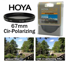 Hoya 67mm HMC Circular PL Polarizer Multi-Coated Glass Filter - Digital Cameras and Accessories - Hip Lens.com