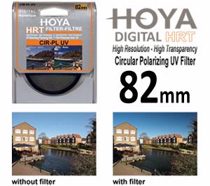 Hoya 82mm HRT Circular PL Polarizer Multi-Coated Glass Filter - Digital Cameras and Accessories - Hip Lens.com