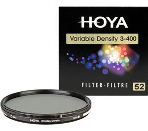 Hoya 52mm Variable Neutral Density 3-400 Filter - Digital Cameras and Accessories - Hip Lens.com