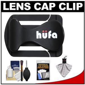 Hufa Original Lens Cap Clip (Black) with Cleaning & Accessory Kit - Digital Cameras and Accessories - Hip Lens.com