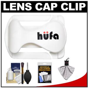 Hufa Original Lens Cap Clip (White) with Cleaning & Accessory Kit - Digital Cameras and Accessories - Hip Lens.com