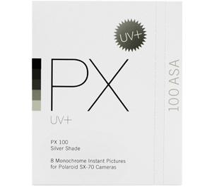 Impossible PX 100 Silver Shade UV+ Film for Polaroid SX-70 Cameras - Digital Cameras and Accessories - Hip Lens.com