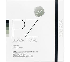 Impossible PZ 600 Silver Shade UV+ Black Frame Film for Polaroid Spectra/Image/1200 Cameras - Digital Cameras and Accessories - Hip Lens.com