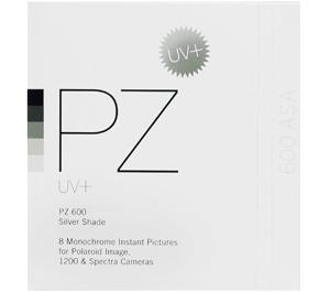 Impossible PZ 600 Silver Shade UV+ Film for Polaroid Spectra/Image/1200 Cameras - Digital Cameras and Accessories - Hip Lens.com