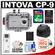 Intova CP-9 Compact Digital Camera with 130' Waterproof Housing with 4GB + Case + Accessory Kit