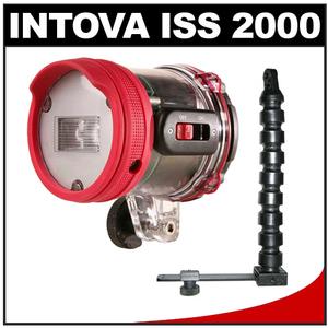 Intova ISS 2000 Underwater Slave Flash with Arm & Mounting Bracket - Digital Cameras and Accessories - Hip Lens.com