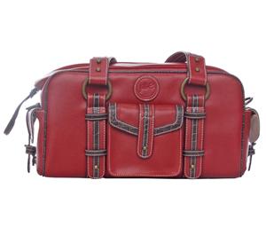 Jill-E Small Leather Digital SLR Camera Bag (Red) - Digital Cameras and Accessories - Hip Lens.com