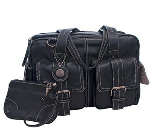 Jill-E Medium Leather Digital SLR Camera Bag (Black) - Digital Cameras and Accessories - Hip Lens.com