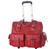 Jill-e Large Rolling Leather Digital SLR Camera Bag (Red)