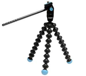 Joby Gorillapod Video Tripod with Smooth Pan & Tilt Head (Black/Blue) - Digital Cameras and Accessories - Hip Lens.com