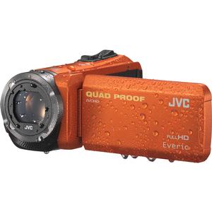 JVC Everio GZ-R320 Quad Proof Full HD Digital Video Camera Camcorder (Orange)