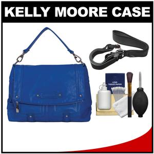 Kelly Moore Songbird Camera/Tablet Bag with Shoulder & Messenger Strap (Cobalt Blue) with Camera Strap + Accessory Kit