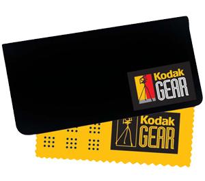 Kodak Gear Texturized Microfiber Cleaning Cloth with Case - Digital Cameras and Accessories - Hip Lens.com