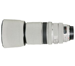 Lenscoat Neoprene Lens Cover for Canon EF 100-400mm f/4.5-5.6 L IS Lens (Canon White) - Digital Cameras and Accessories - Hip Lens.com
