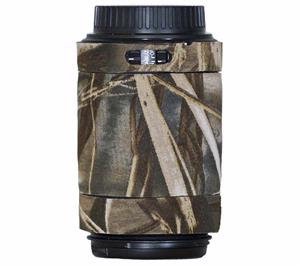 Lenscoat Neoprene Lens Cover for Canon EF-S 55-250mm f/4.0-5.6 IS Lens (Realtree Max4) - Digital Cameras and Accessories - Hip Lens.com