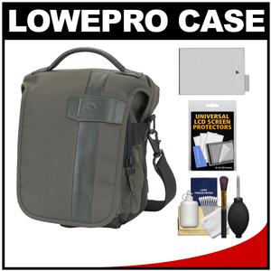 Lowepro Classified 140 AW Digital SLR Camera Bag/Case (Sepia) with LP-E8 Battery + Accessory Kit for Canon Rebel T3i T4i T5i