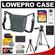 Lowepro Compact ILC Courier 80 Interchangeable Lens Digital Camera Case (Grey) with BLS-1/BLS-5 Battery + 16GB SD Card + Tripod + Accessory Kit