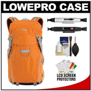 Lowepro Photo Sport 200 AW Digital SLR Camera Backpack Case (Orange) with (2) Lenspens + Cleaning Kit + LCD Protectors + Accessory Kit - Digital Cameras and Accessories - Hip Lens.com