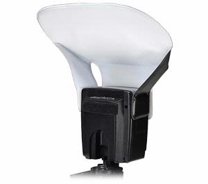 LumiQuest MidiBouncer Bounce Reflector for Shoe Mount Flashes - Digital Cameras and Accessories - Hip Lens.com