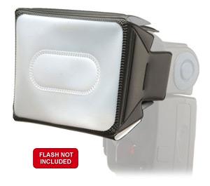 LumiQuest Mini SoftBox for Shoe Mount Flashes - Digital Cameras and Accessories - Hip Lens.com