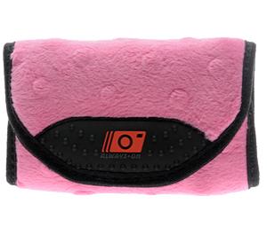 MADE Always On Compact Camera Wrap Case (Pink Fur)