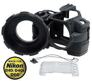 MADE Rubberized Camera Armor Case for Nikon D40  D40x  D60  D3000 (Black) - Digital Cameras and Accessories - Hip Lens.com
