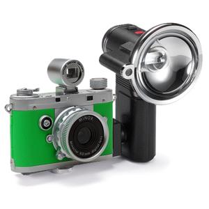Minox DCC 5.1 Classic Digital Camera (Green) with Classic Camera Flash