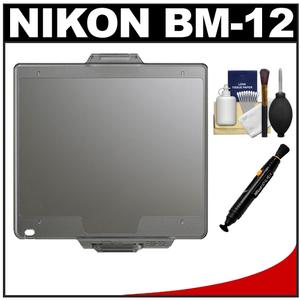 Nikon BM-12 LCD Monitor Cover for the D800 Digital SLR Camera with Cleaning Kit - Digital Cameras and Accessories - Hip Lens.com