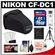 Nikon CF-DC1 Semi-Soft Holster Digital SLR Camera Case for D40, D60, D3000 & D3100 with 16GB Card + Tripod + Cleaning Accessory Kit