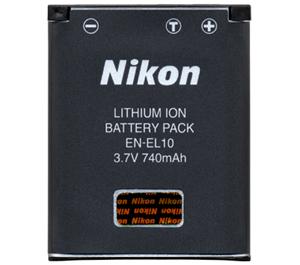 Nikon EN-EL10 Rechargeable Li-ion Battery - Digital Cameras and Accessories - Hip Lens.com