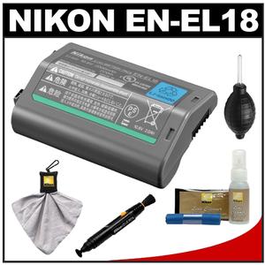 Nikon EN-EL18 Rechargeable Li-ion Battery with Nikon Cleaning Kit + Hurricane Blower - Digital Cameras and Accessories - Hip Lens.com