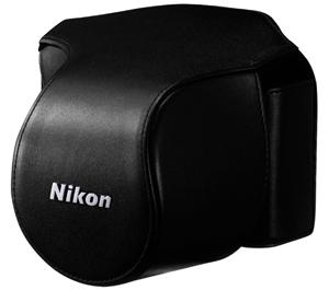 Nikon CB-N1000SA Leather Body Case Set for 1 V1 Camera & 10-30mm Lens (Black) - Digital Cameras and Accessories - Hip Lens.com