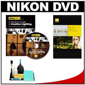 Nikon School - A Hands-on Guide to Creative Lighting DVD with Nikon Guide Book + Cleaning Kit - Digital Cameras and Accessories - Hip Lens.com