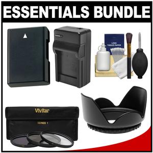 Essentials Bundle for Nikon D5200 D5300 D5500 DSLR Camera & 18-140mm VR Lens with EN-EL14 Battery & Charger + 3 UV/CPL/ND8 Filter Kit Essentials Bundle for Nikon D5200 D5300 D5500 DSLR Camera & 18-140mm VR Lens with EN-EL14 Battery & Charger + 3 UV/CPL/ND8 Filter Kit